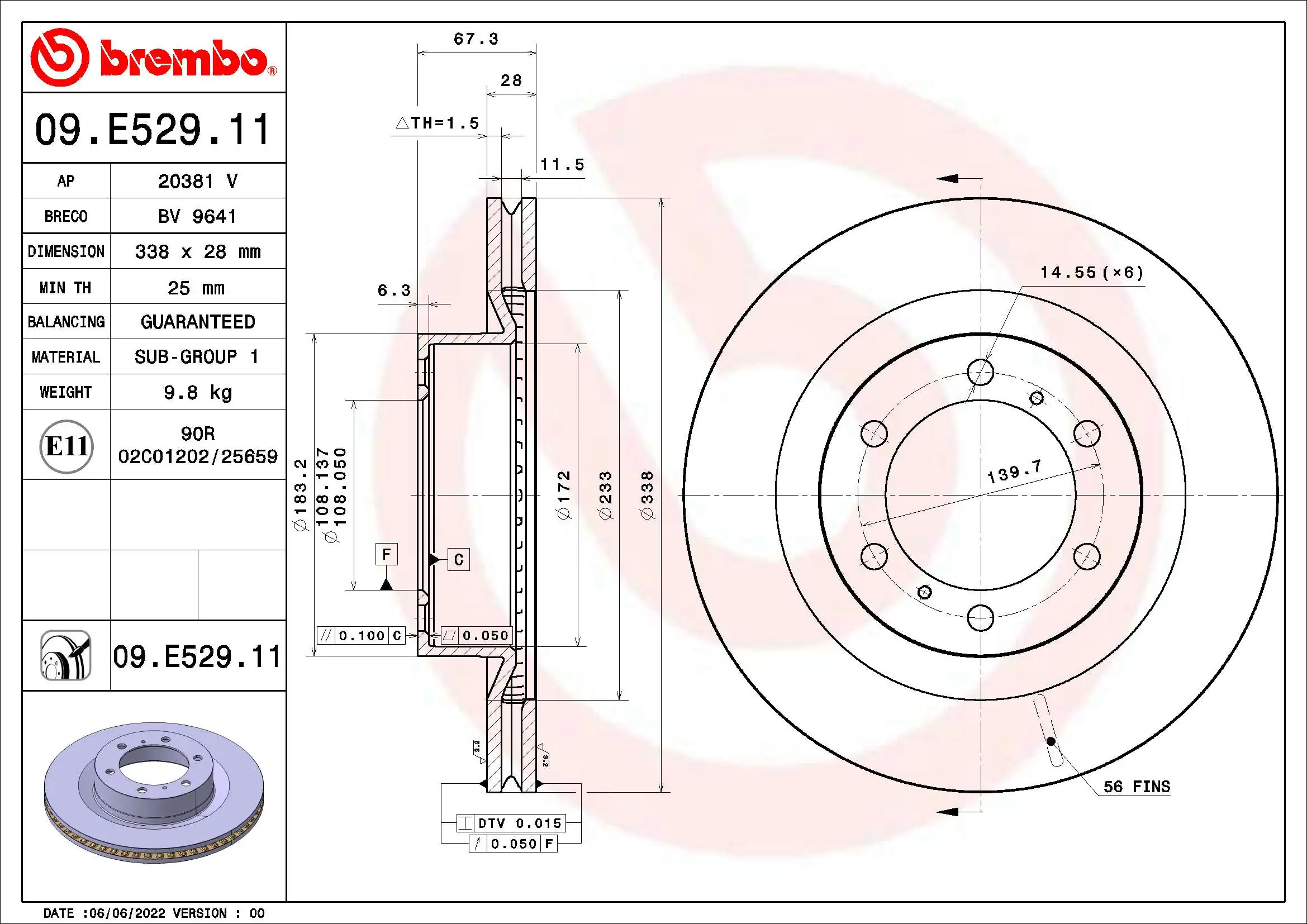 Disc frana