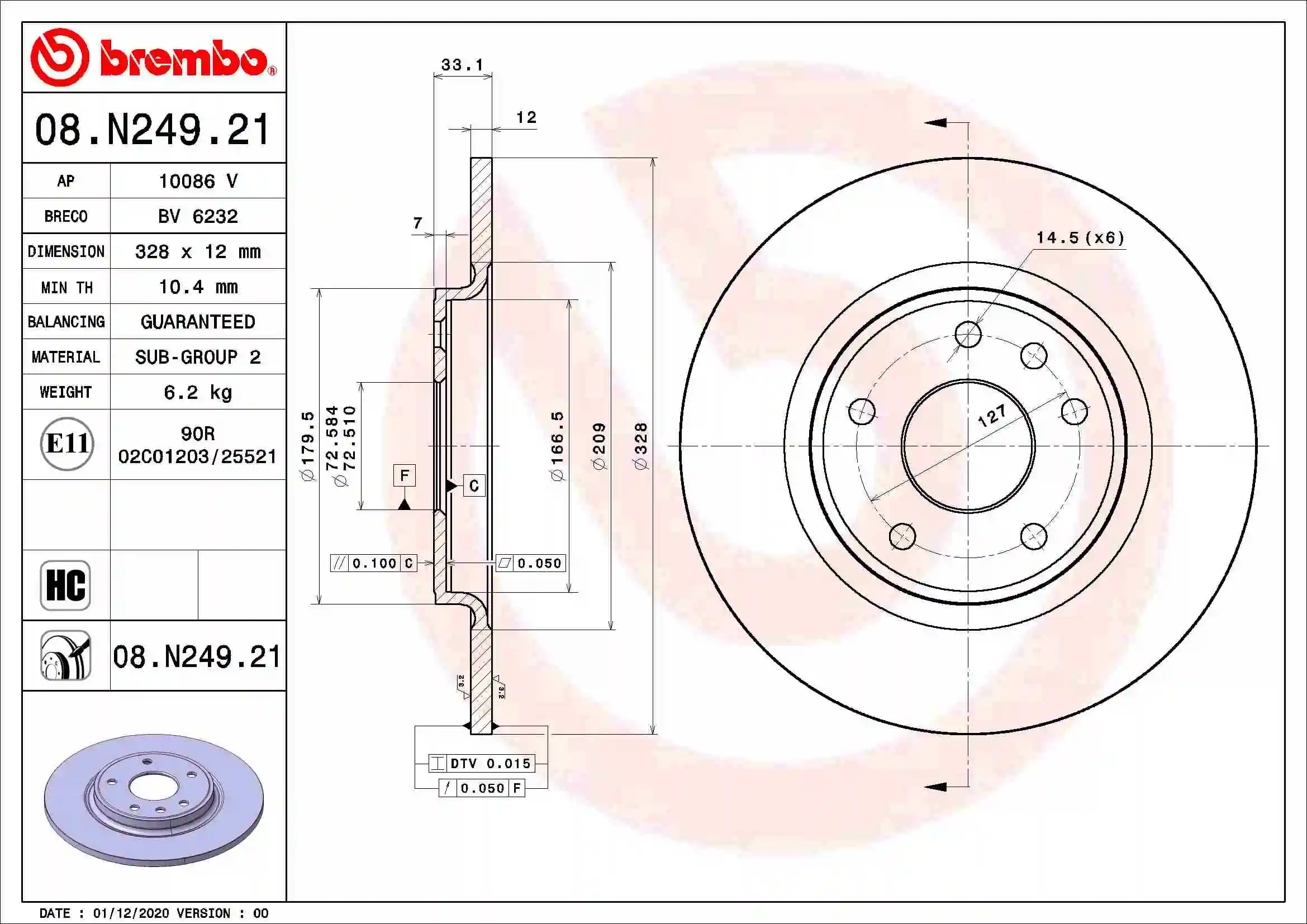 Disc frana