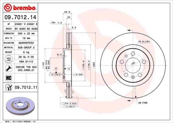 Disc frana