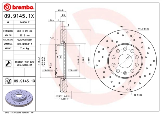 Disc frana