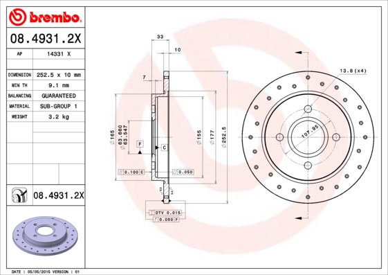 Disc frana