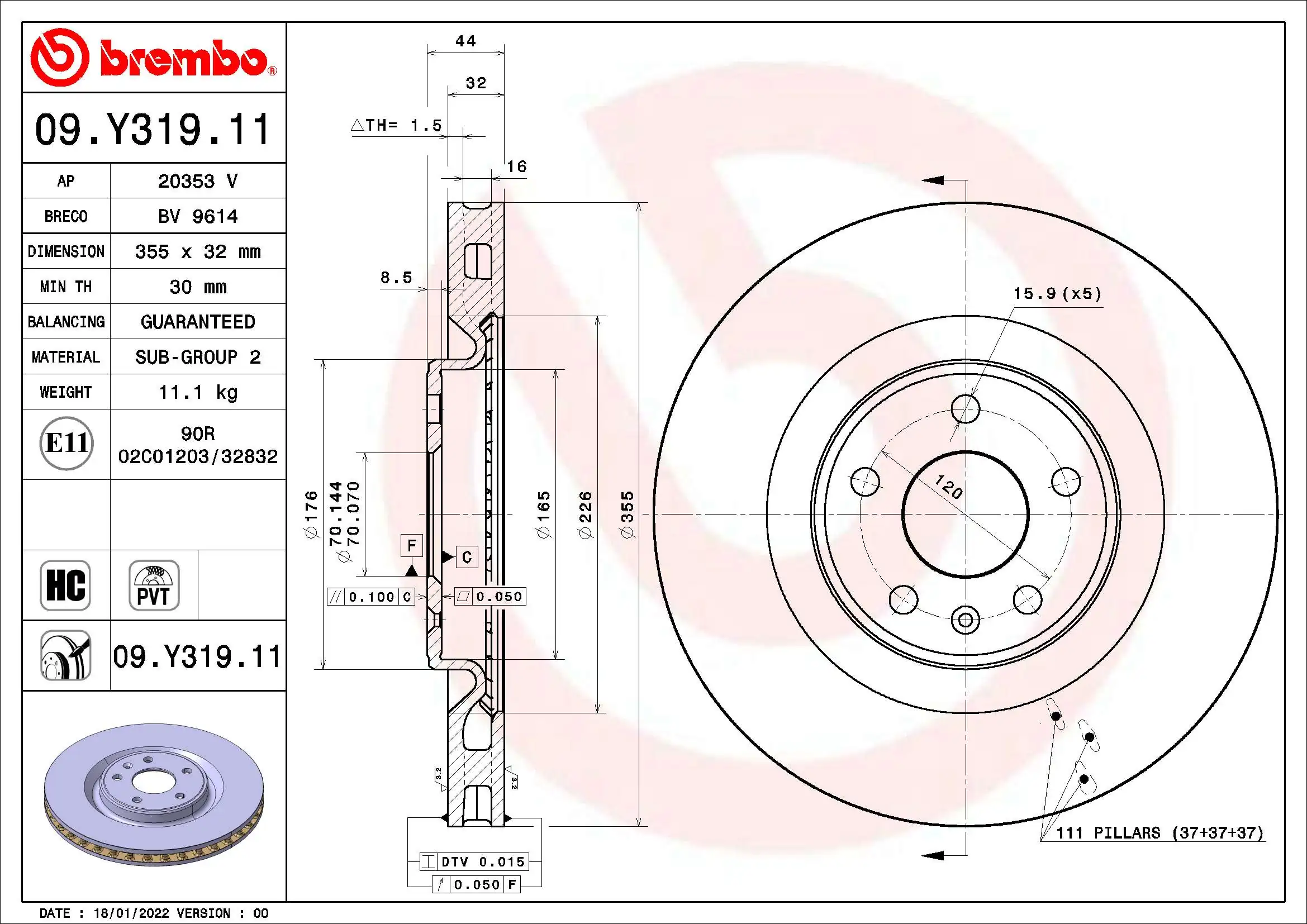 Disc frana