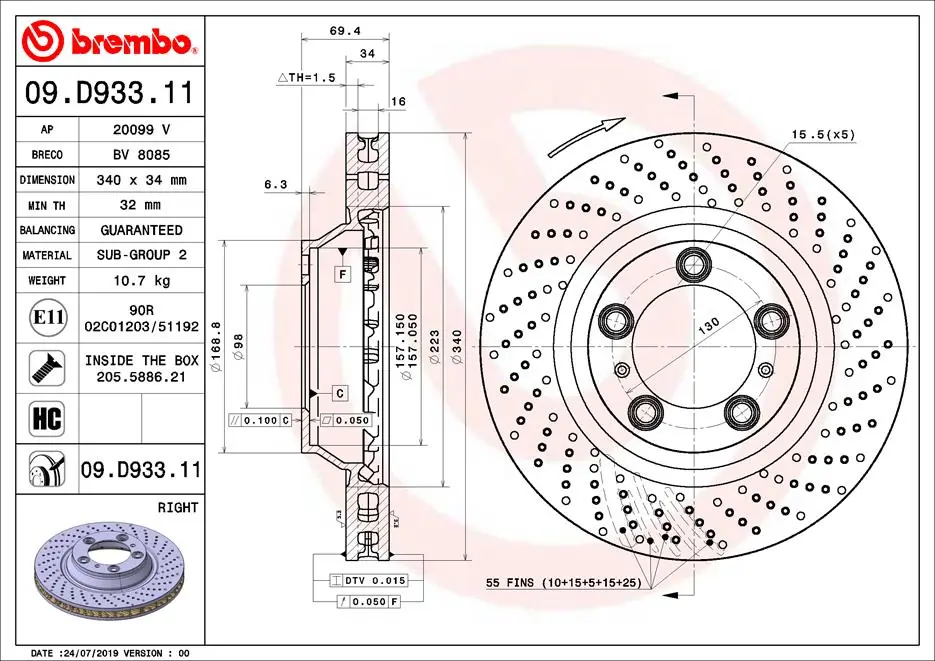 Disc frana