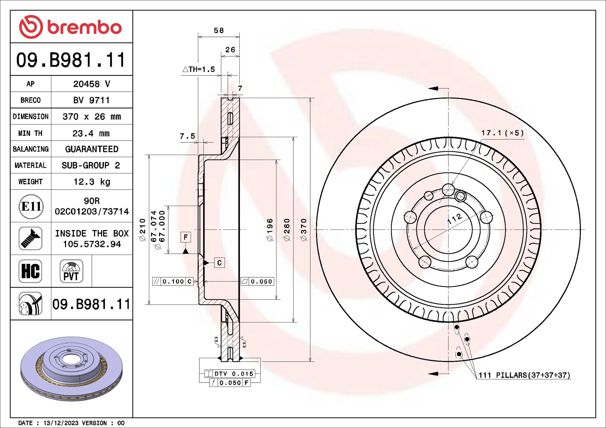 Disc frana
