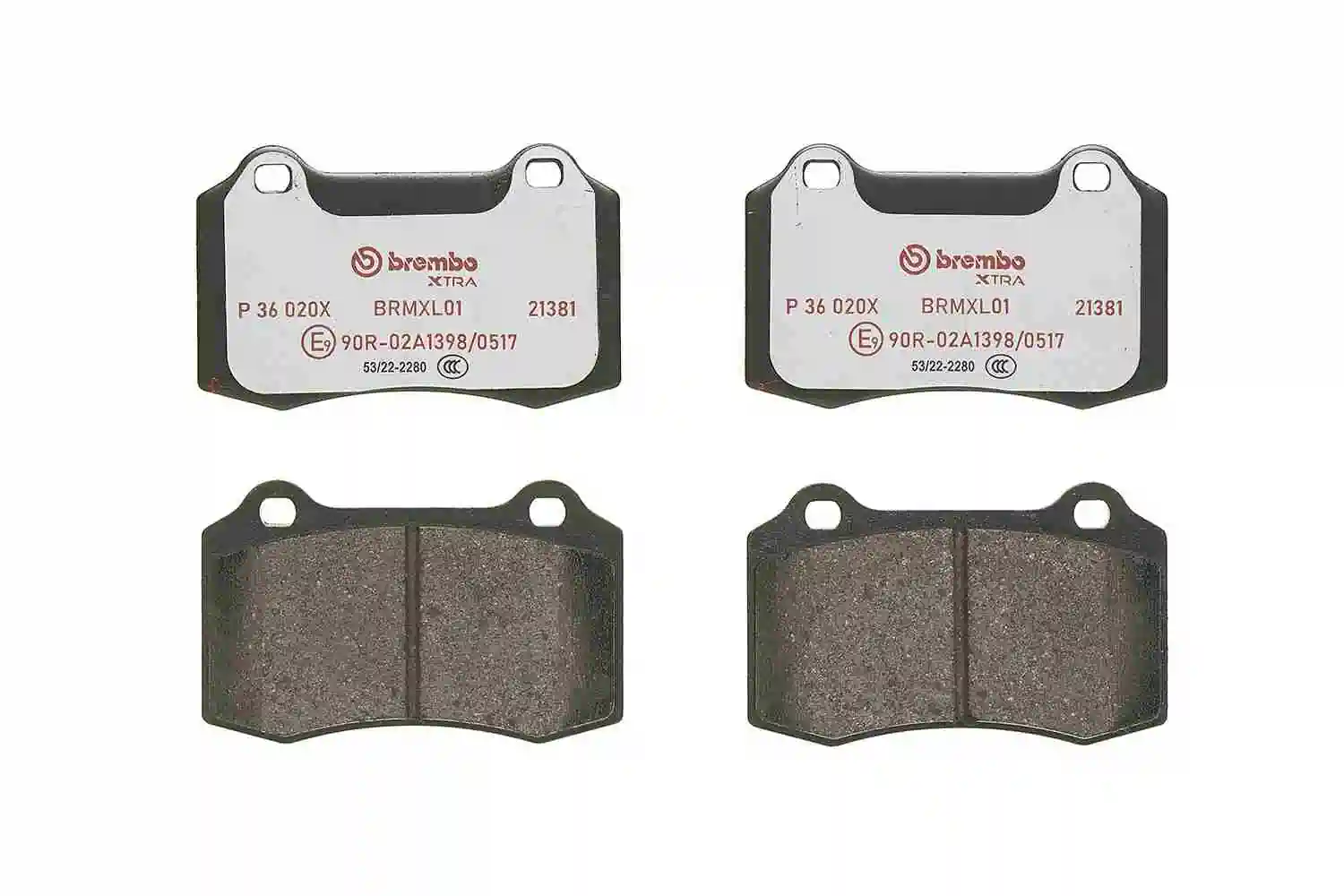 Set placute frana