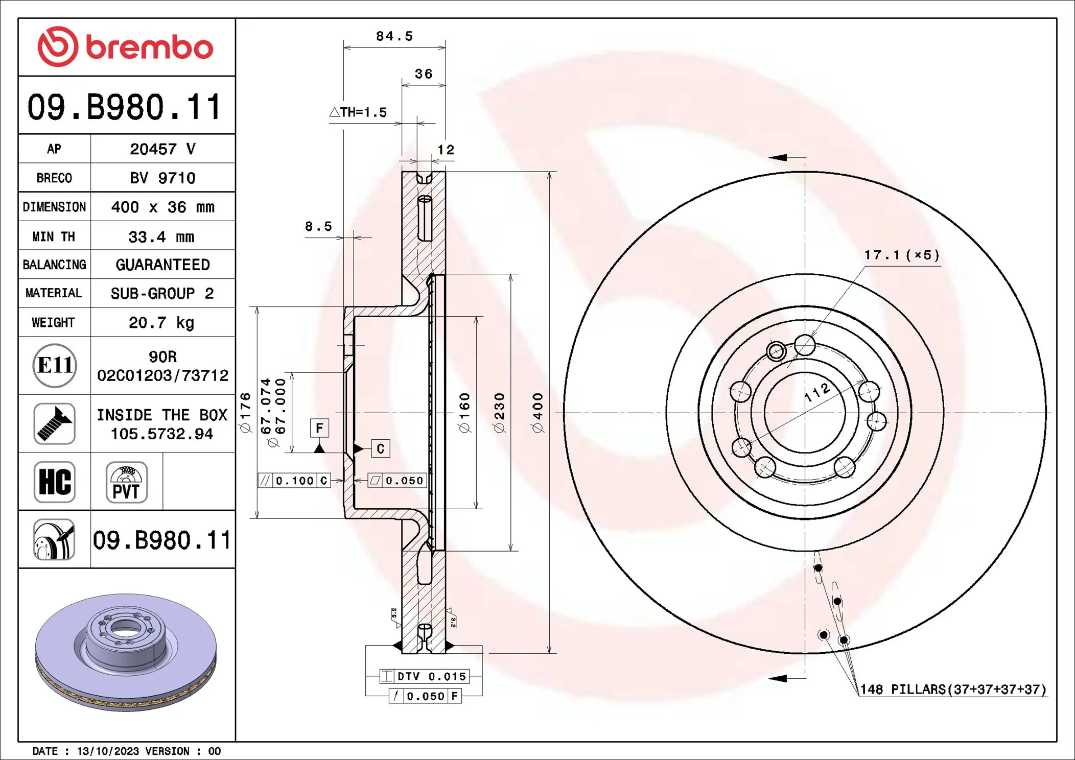 Disc frana