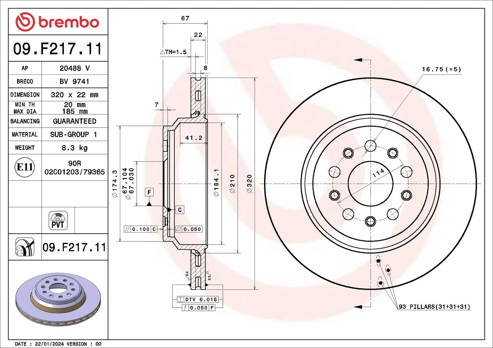 Disc frana