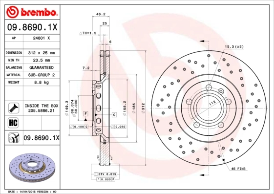 Disc frana