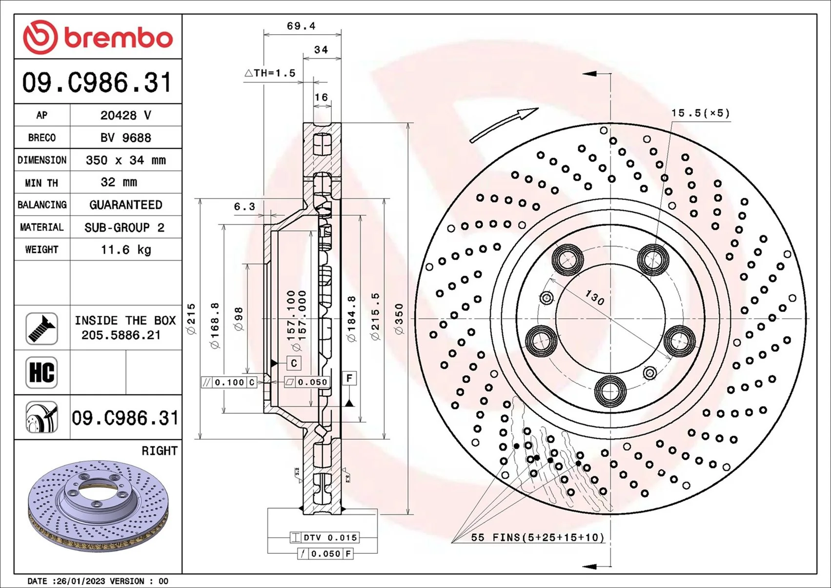 Disc frana