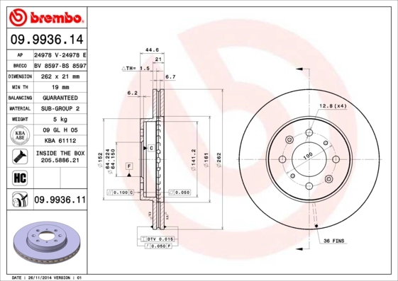 Disc frana