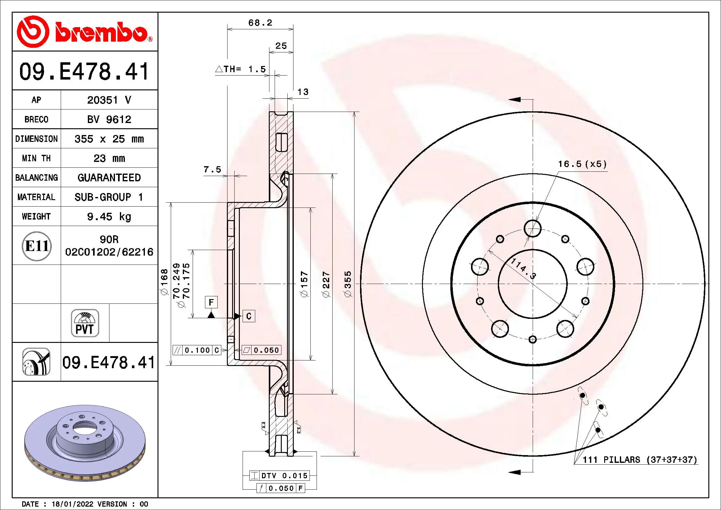 Disc frana