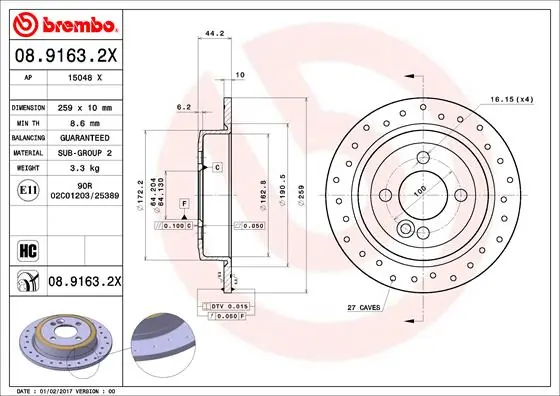 Disc frana