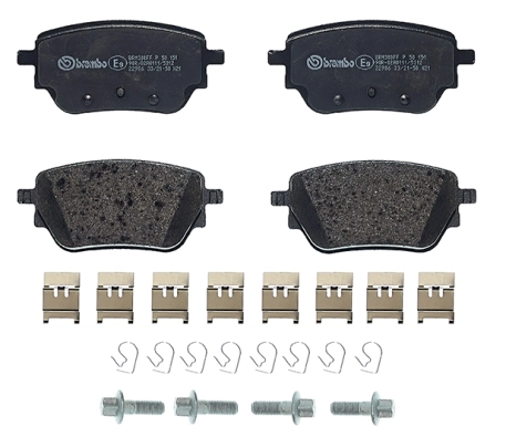 Set placute frana