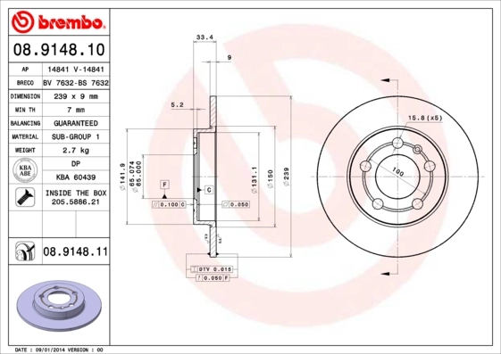 Disc frana
