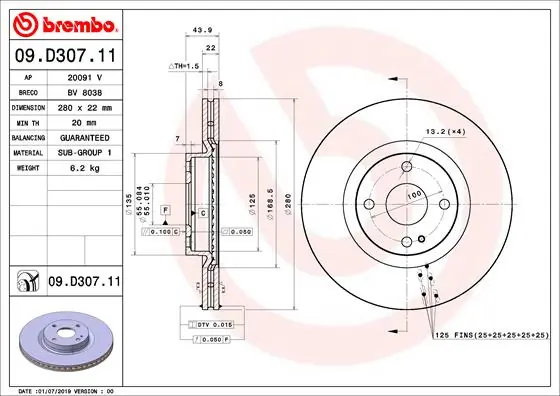 Disc frana