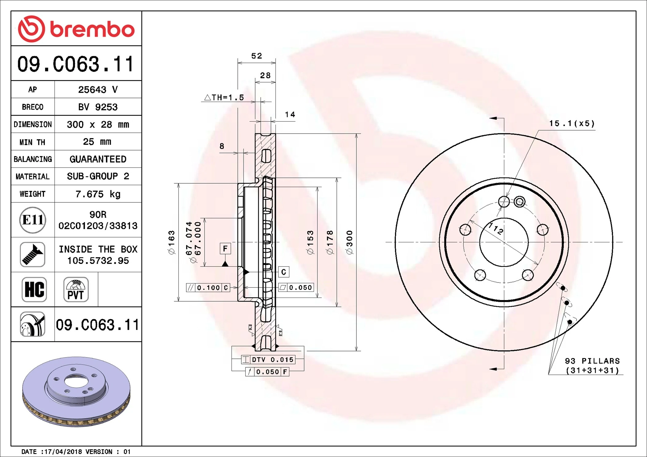 Disc frana