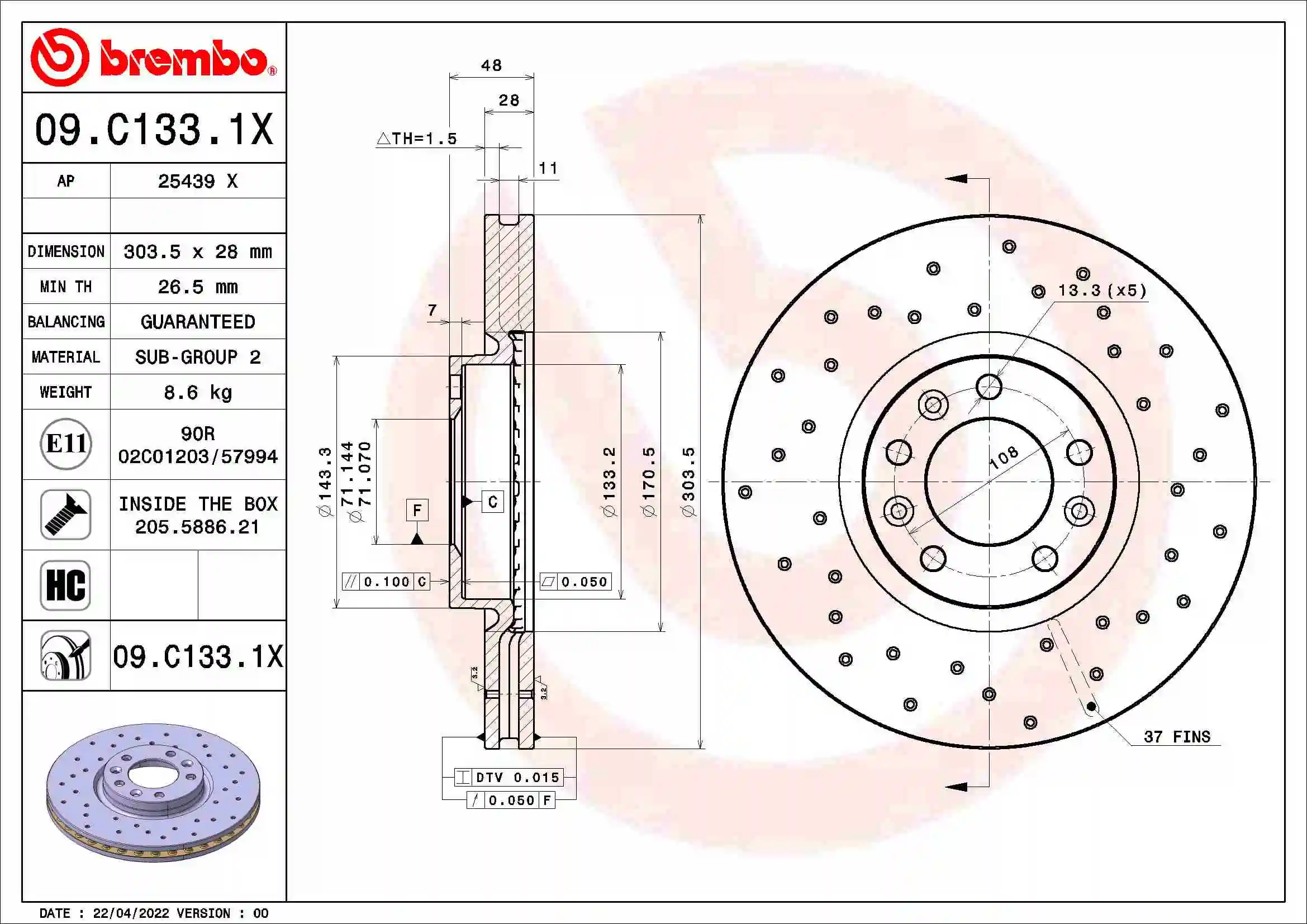 Disc frana