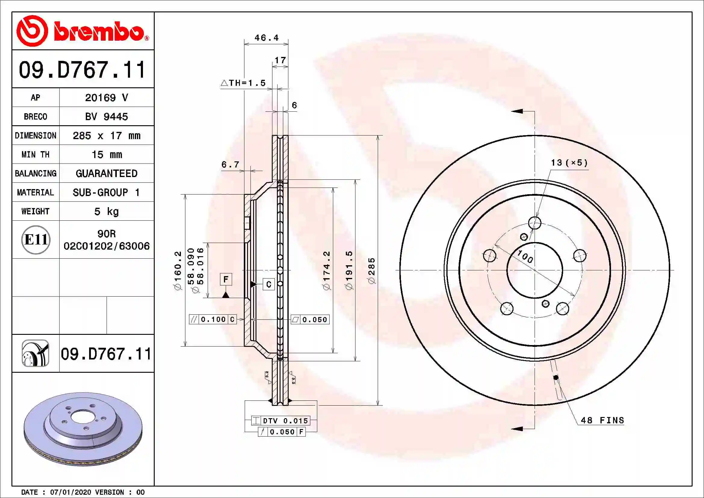 Disc frana