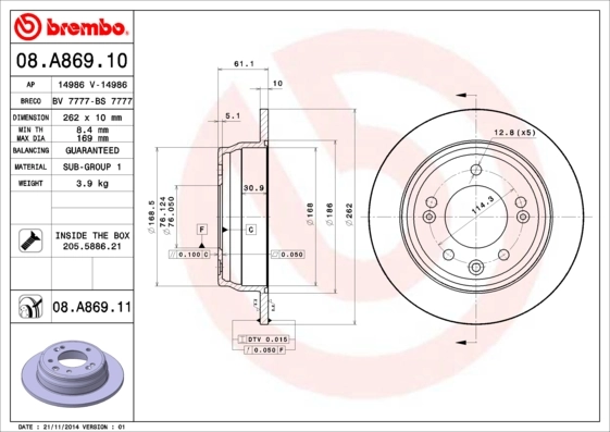 Disc frana