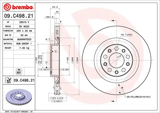 Disc frana
