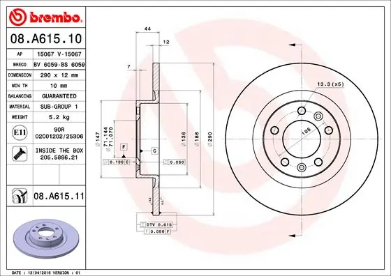 Disc frana