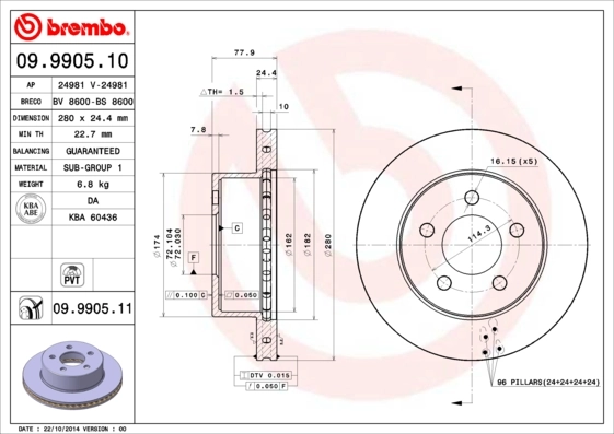 Disc frana
