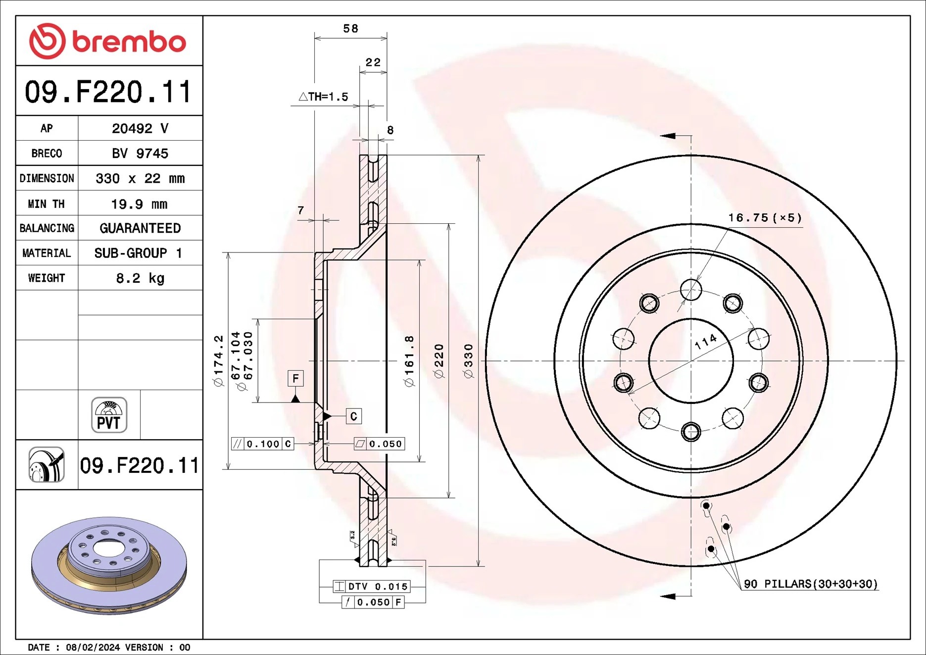 Disc frana