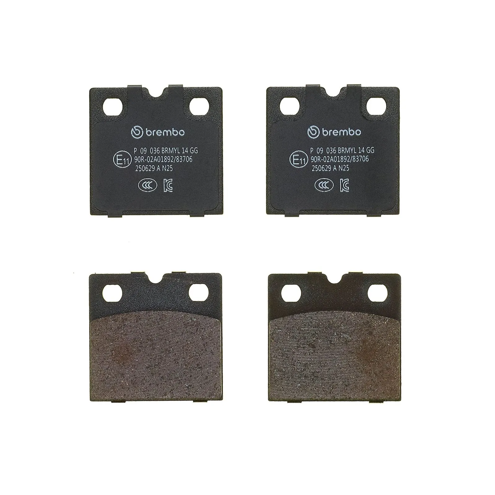 Set placute frana