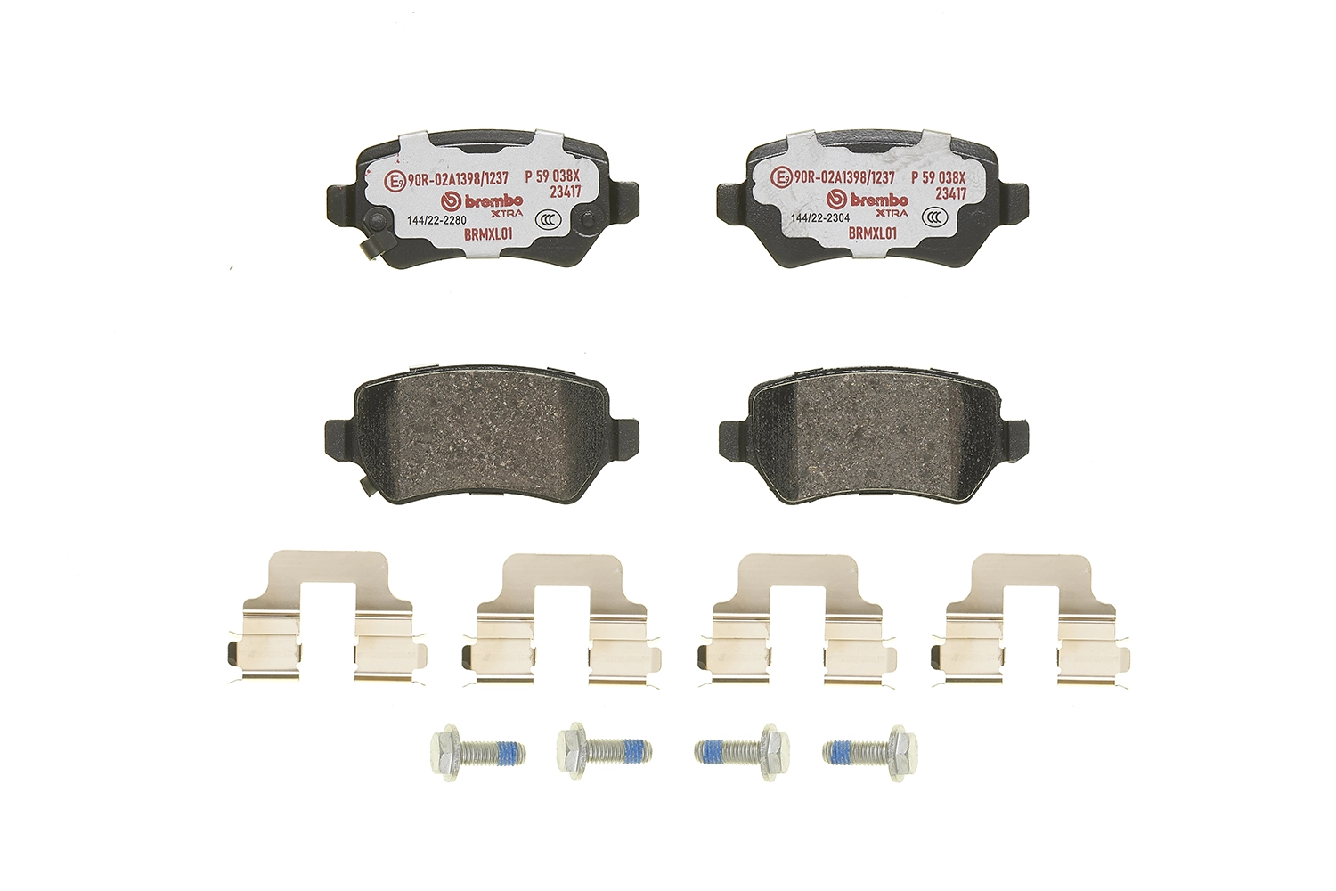 Set placute frana