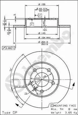Disc frana