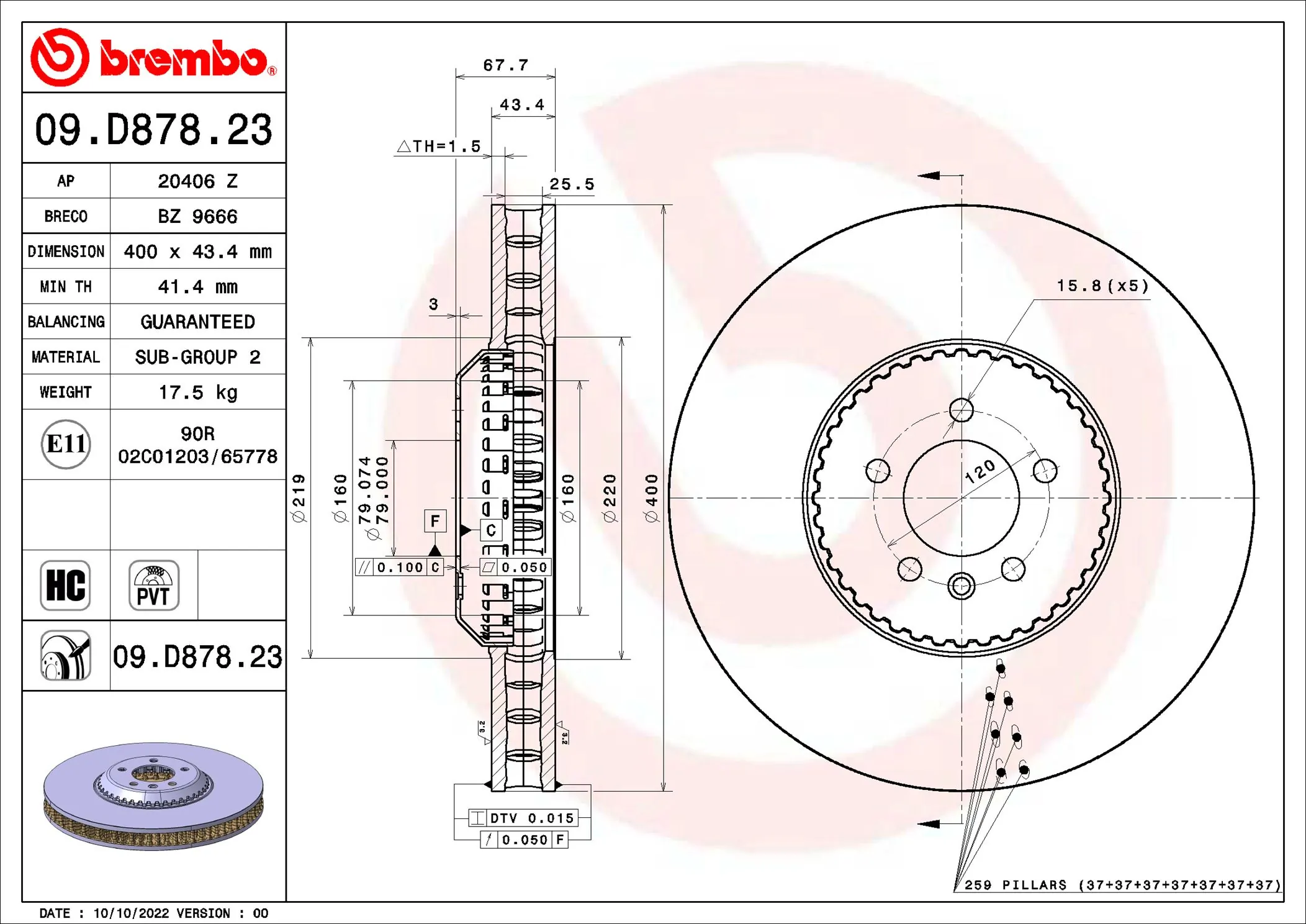 Disc frana
