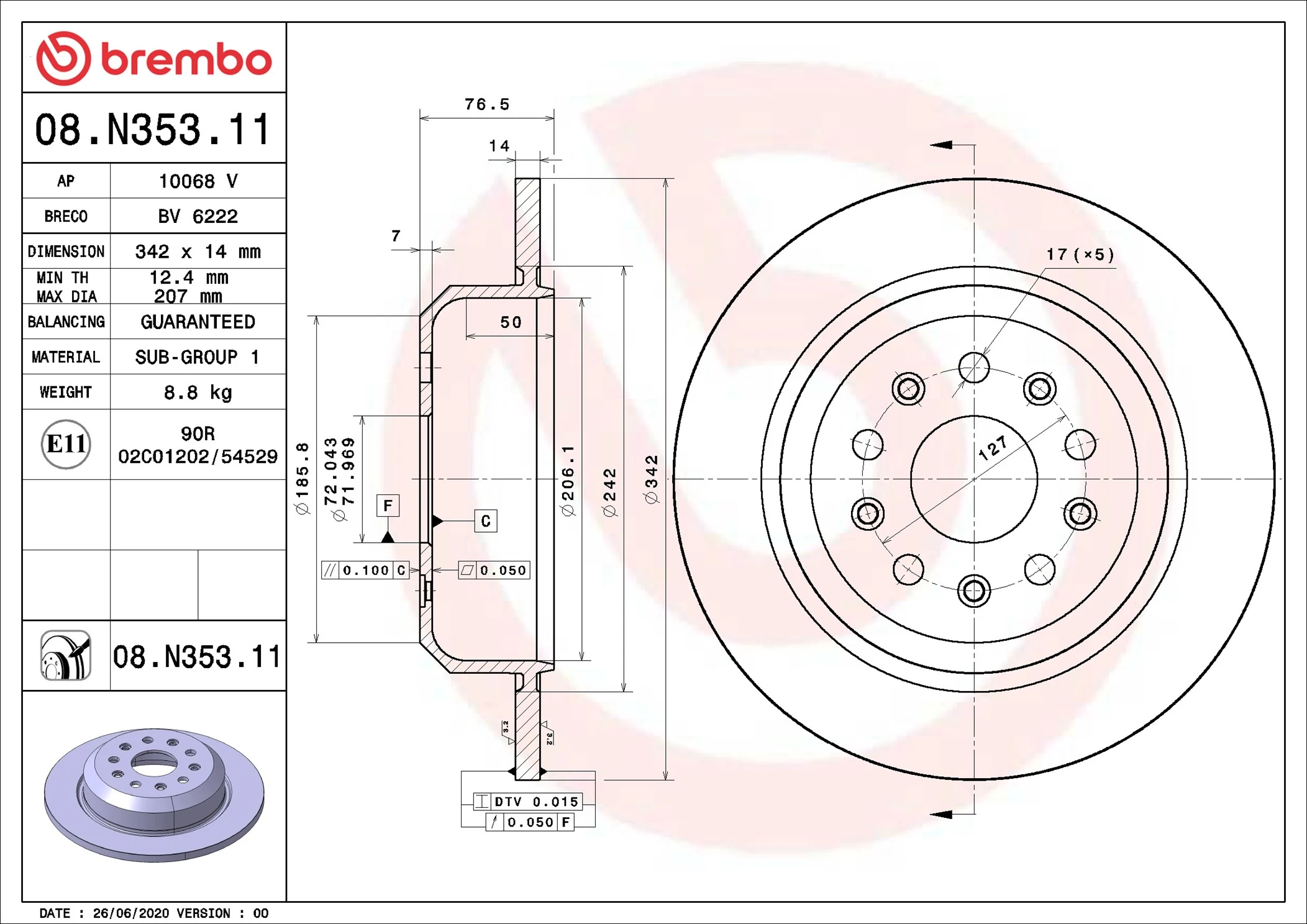 Disc frana