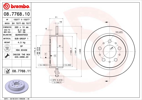 Disc frana
