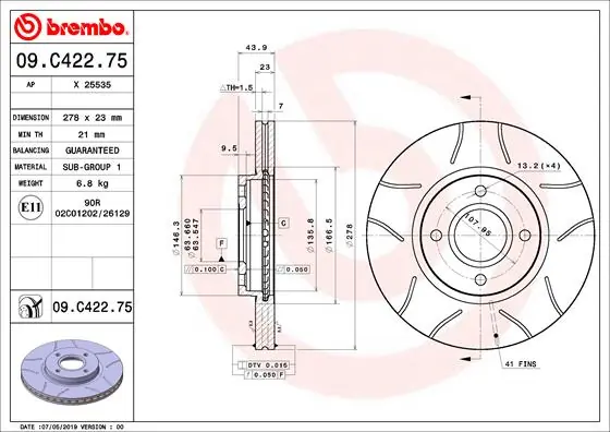Disc frana
