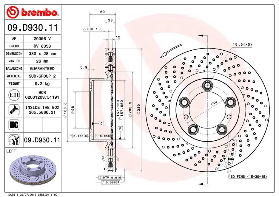 Disc frana