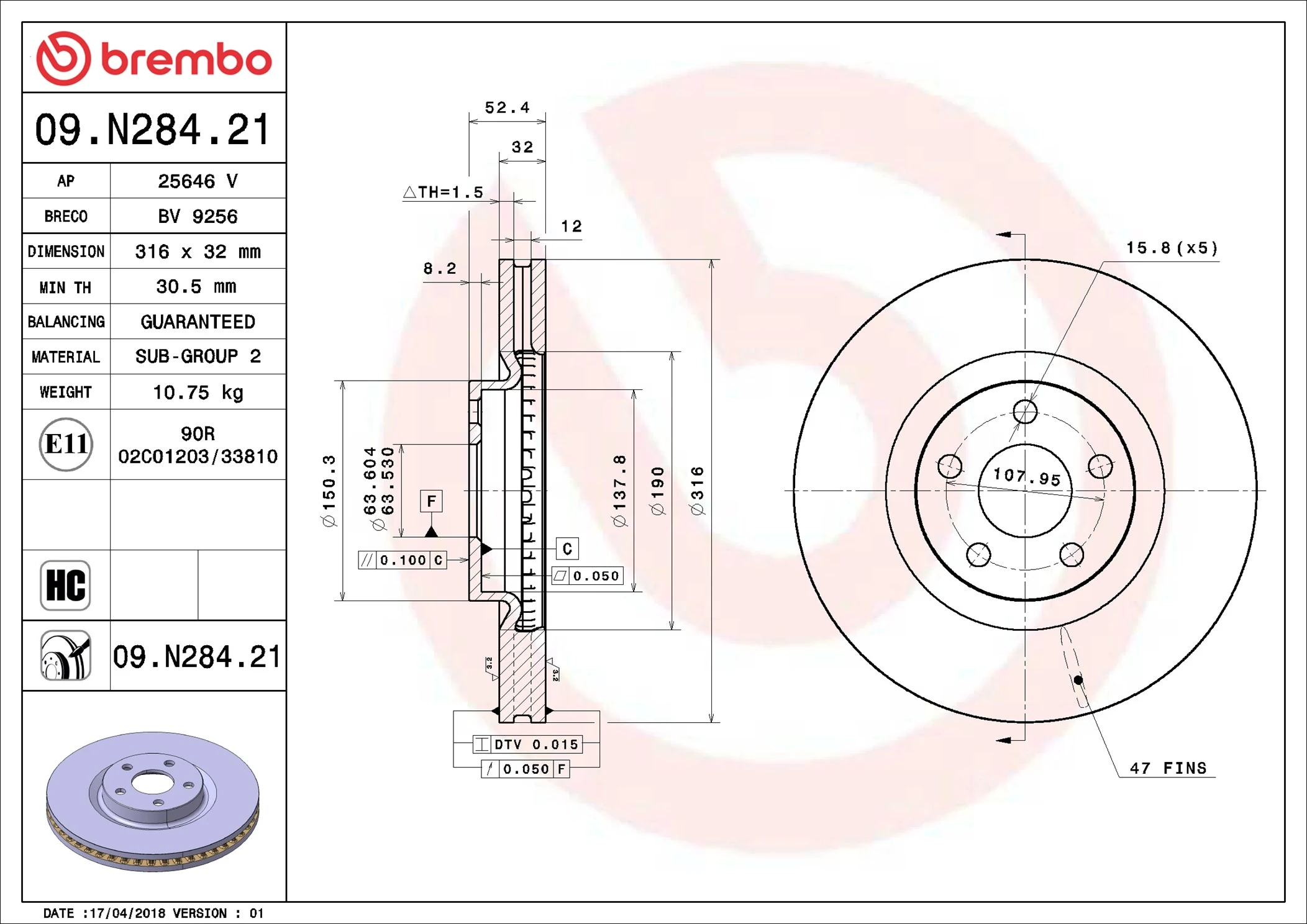 Disc frana