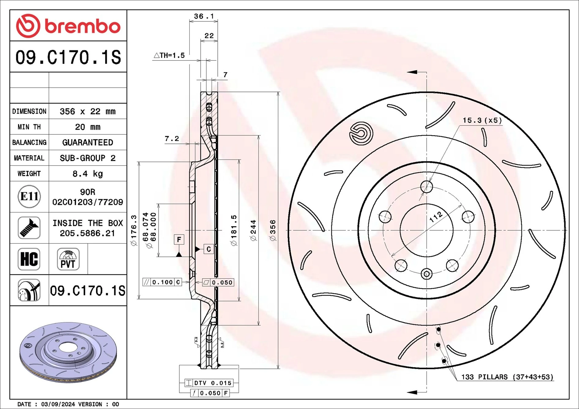 Disc frana