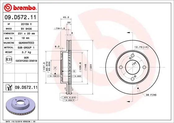 Disc frana