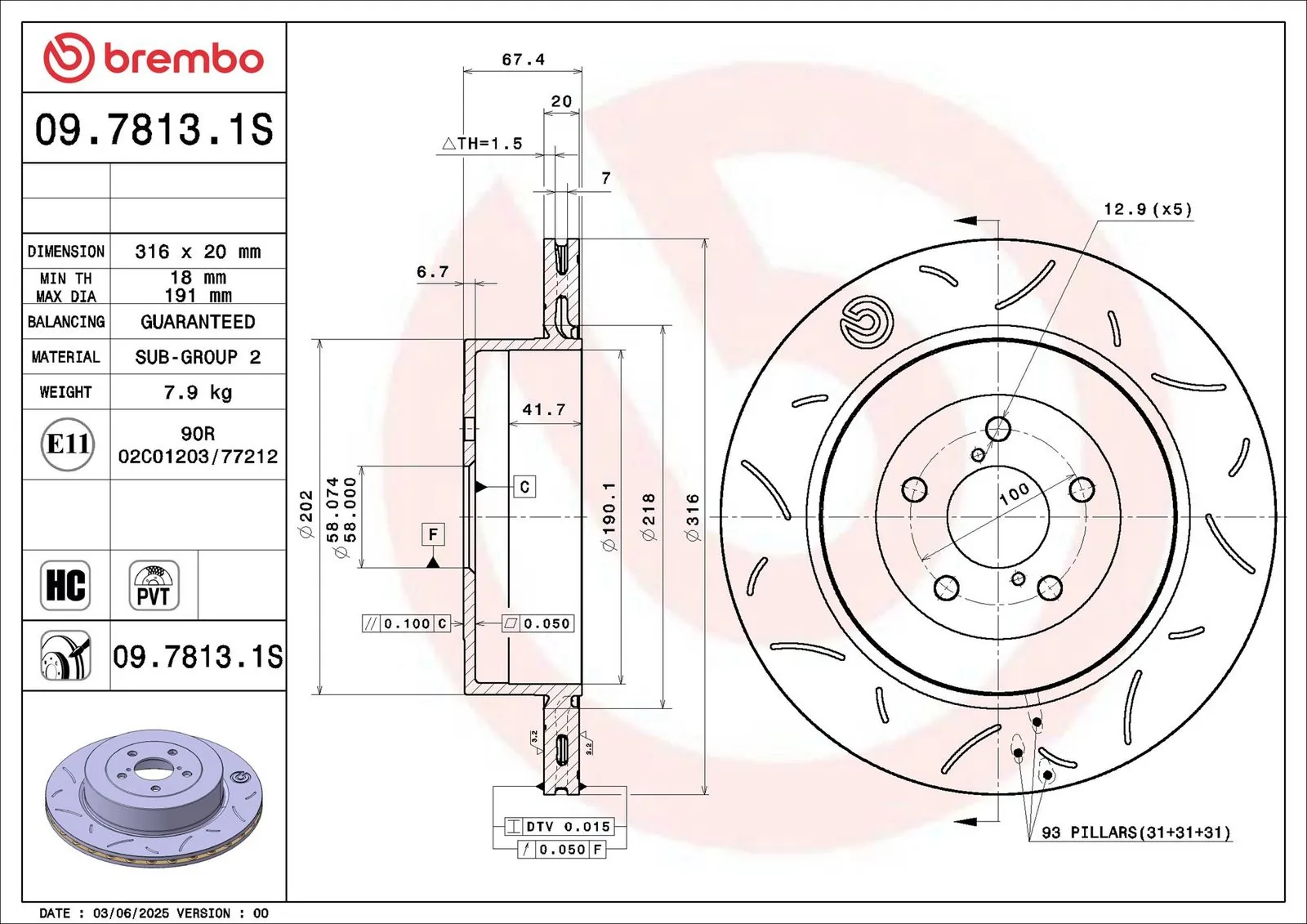 Disc frana