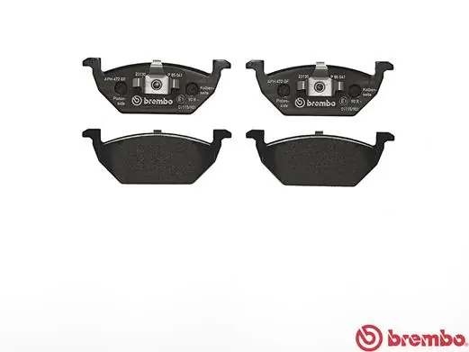 Set placute frana