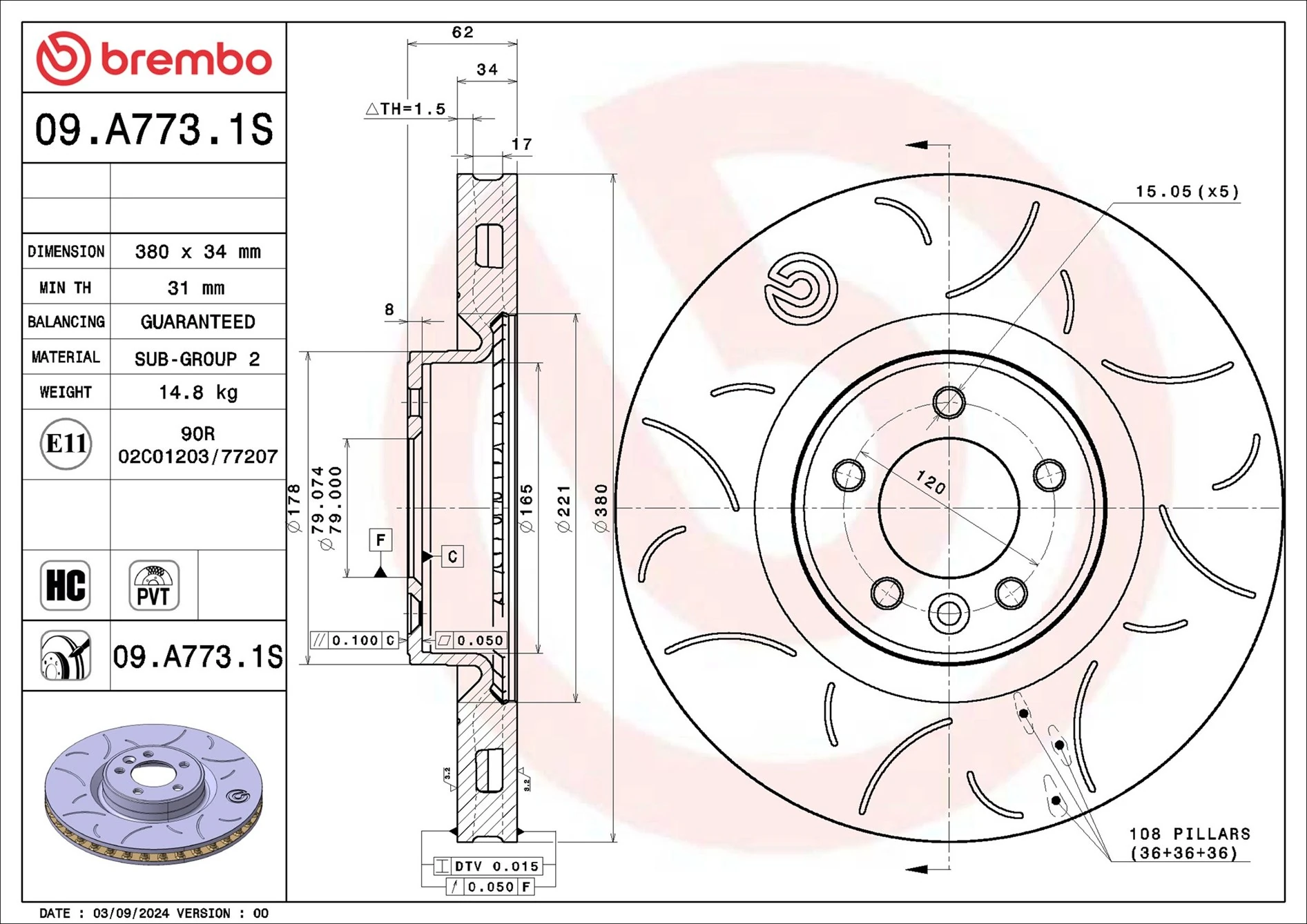 Disc frana