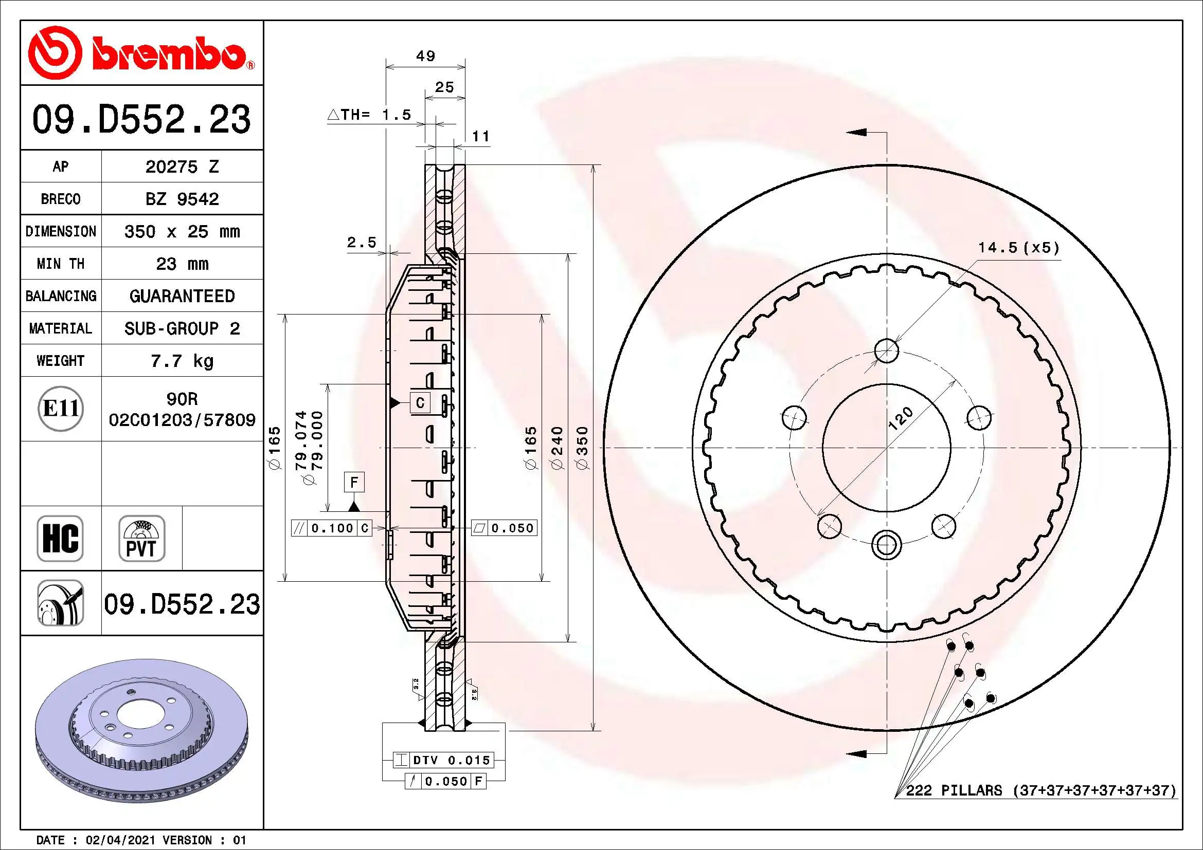 Disc frana
