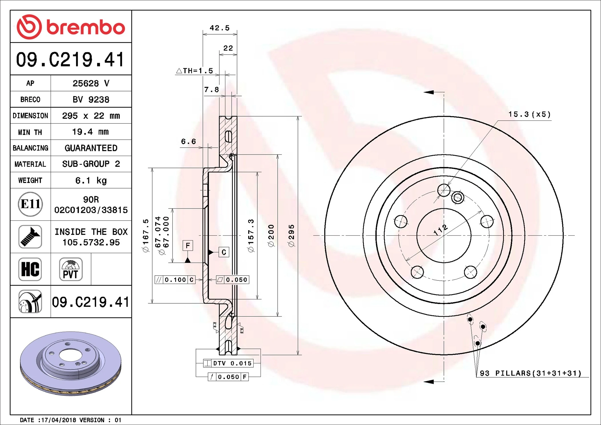 Disc frana