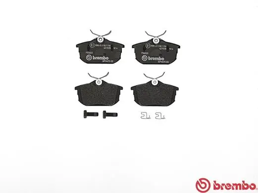 Set placute frana