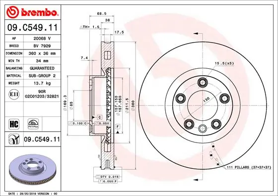 Disc frana