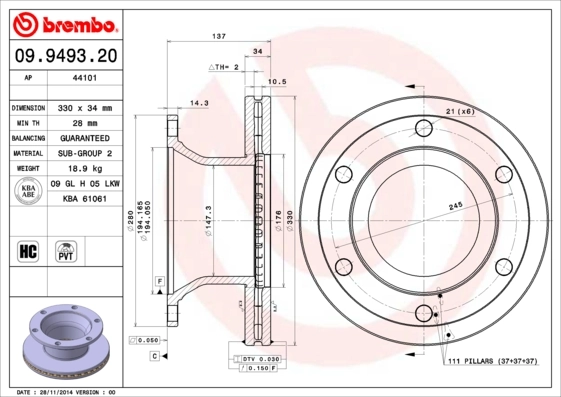 Disc frana