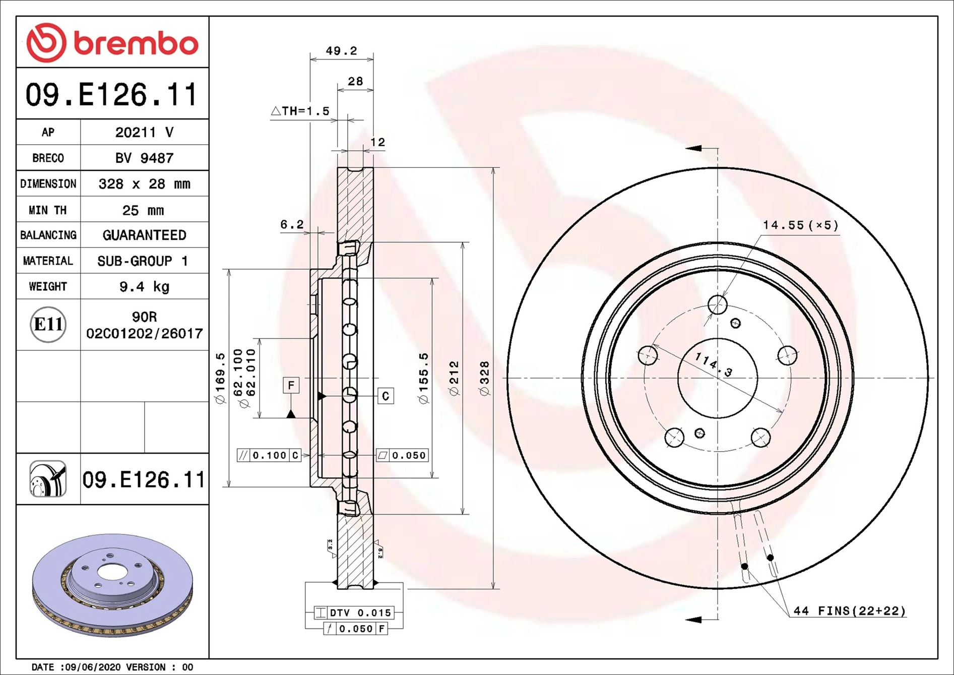 Disc frana