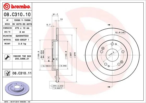 Disc frana