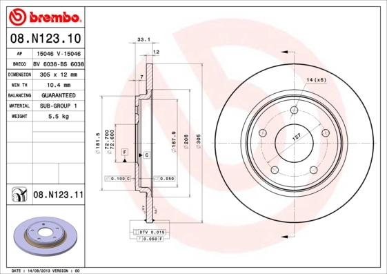 Disc frana