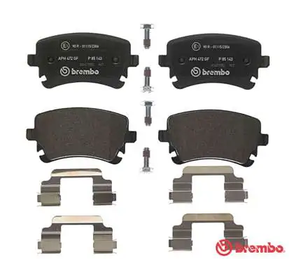 Set placute frana